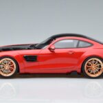Mercedes AMG GT Prior Design C190 Piros GT Spirit 1:18 ZM104 Gyanta - image 3 of 6