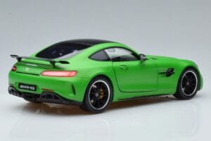 Mercedes AMG GT-R C190 Green Hell Magno Norev 1:18 B66960416 Fém – 3. kép a 7-ből