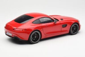 Mercedes AMG GT C190 Piros Norev 1:18 183496 Fém – 3. kép a 8-ből