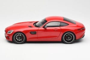 Mercedes AMG GT C190 Piros Norev 1:18 183496 Fém – 4. kép a 8-ből