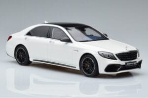 Mercedes AMG S63 W222 Diamond Fehér GT Spirit 1:18 B66965714 Gyanta – 4. kép a 6-ből