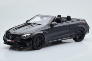 Mercedes Brabus 650 Kabrió Fekete GT Spirit 1:18 GT206