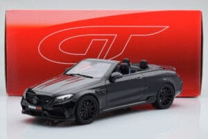 Mercedes Brabus 650 Kabrió Fekete GT Spirit 1:18 GT206 Gyanta – 6. kép a 6-ből