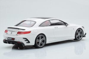 Mercedes Brabus 900 S-Class C222 Coupe Polar Fehér GT Spirit 1:18 GT747 Gyanta – 2. kép a 6-ből