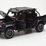 Mercedes Brabus G800 W463 Adventure XLP Night Fekete Magno Almost Real 1:18 - image 2 of 8
