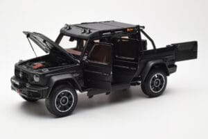 Mercedes Brabus G800 W463 Adventure XLP Night Fekete Magno Almost Real 1:18 860525 Fém – 2. kép a 8-ből