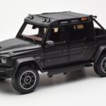 Mercedes Brabus G800 W463 Adventure XLP Night Fekete Magno Almost Real 1:18