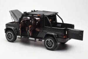 Mercedes Brabus G800 W463 Adventure XLP Night Fekete Magno Almost Real 1:18 860525 Fém – 5. kép a 8-ből