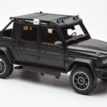 Mercedes Brabus G800 W463 Adventure XLP Night Fekete Magno Almost Real 1:18 - image 6 of 8