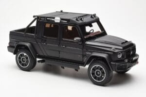 Mercedes Brabus G800 W463 Adventure XLP Night Fekete Magno Almost Real 1:18 860525 Fém – 6. kép a 8-ből