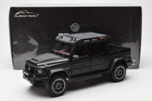 Mercedes Brabus G800 W463 Adventure XLP Night Fekete Magno Almost Real 1:18 860525 Fém – 8. kép a 8-ből