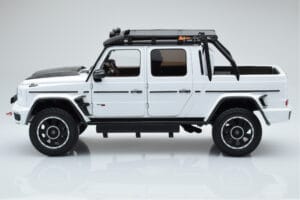 Mercedes Brabus G800 W464 Adventure XLP Polar Fehér Almost Real 1:18 860524 Fém – 4. kép a 8-ből