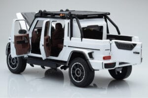 Mercedes Brabus G800 W464 Adventure XLP Polar Fehér Almost Real 1:18 860524 Fém – 5. kép a 8-ből