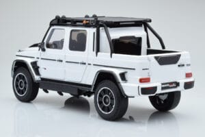 Mercedes Brabus G800 W464 Adventure XLP Polar Fehér Almost Real 1:18 860524 Fém – 7. kép a 8-ből