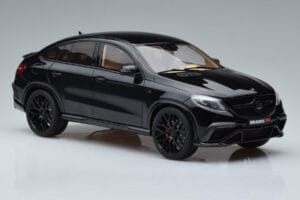 Mercedes Brabus GLE 850 W166 Obsidian Fekete GT Spirit 1:18 GT193 Gyanta – 4. kép a 6-ből