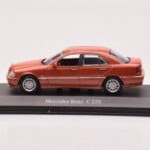 Mercedes C-Class W202 C220 Narancssárga Metál Dealer Edition Minichamps 1:43