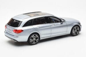 Mercedes C-Class W205 T-Model Ezüst Asia Exclusive Norev 1:18 183865 Fém – 3. kép a 8-ből