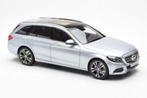 Mercedes C-Class W205 T-Model Ezüst Asia Exclusive Norev 1:18 183865 Fém – 6. kép a 8-ből