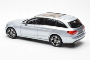 Mercedes C-Class W205 T-Model Ezüst Asia Exclusive Norev 1:18 183865 Fém – 7. kép a 8-ből