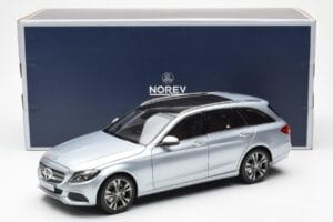 Mercedes C-Class W205 T-Model Ezüst Asia Exclusive Norev 1:18 183865 Fém – 8. kép a 8-ből