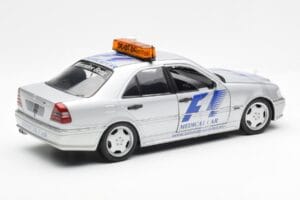 Mercedes C-Class W202 AMG Medical Car F1 1997 UT Models 1:18 26106 Fém – 2. kép a 6-ből