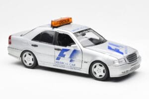 Mercedes C-Class W202 AMG Medical Car F1 1997 UT Models 1:18 26106 Fém – 4. kép a 6-ből