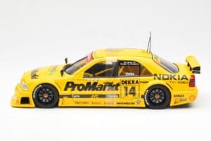 Mercedes C-Class W202 #14 K. Thiim DTM 1994 UT Models 1:18 180943314 Fém – 3. kép a 6-ből