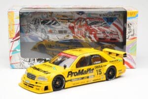 Mercedes C-Class W202 #15 Ommen DTM 1994 UT Models 1:18 180943315 Fém – 6. kép a 6-ből