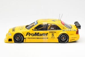 Mercedes C-Class W202 #5 Team Zakspeed Grau DTM 1995 UT Models 1:18 180953305 Fém – 3. kép a 6-ből