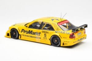 Mercedes C-Class W202 #5 Team Zakspeed Grau DTM 1995 UT Models 1:18 180953305 Fém – 5. kép a 6-ből