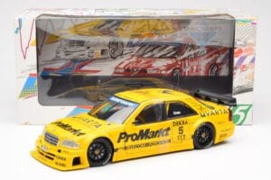 Mercedes C-Class W202 #5 Team Zakspeed Grau DTM 1995 UT Models 1:18 180953305 Fém – 6. kép a 6-ből
