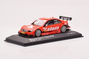 Mercedes C-Class W204 DTM Stern AMG Mercedes #17 M. Lauda DTM 2009 Minichamps 1:43 400093817 Fém – 2. kép a 4-ből