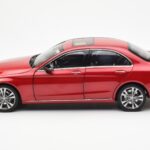 Mercedes C-Class W205 Piros Metallic Asia Exclusive Norev 1:18 - image 4 of 8