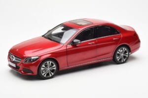 Mercedes C-Class W205 Piros Metallic Asia Exclusive Norev 1:18 183835