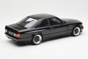 Mercedes 560 SEC C126 AMG Widebody Fekete Otto 1:18 OT187 Gyanta – 2. kép a 6-ből