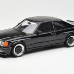 Mercedes 560 SEC C126 AMG Widebody Fekete Otto 1:18 OT187