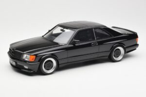 Mercedes 560 SEC C126 AMG Widebody Fekete Otto 1:18 OT187