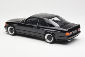 Mercedes 560 SEC C126 AMG Widebody Fekete Otto 1:18 OT187 Gyanta – 5. kép a 6-ből