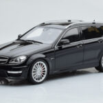 Mercedes C63 AMG S204 T-Model Fekete GT Spirit 1:18