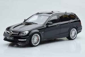 Mercedes C63 AMG S204 T-Model Fekete GT Spirit 1:18