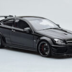 Mercedes C63 AMG W204 Black Series Fekete GT Spirit 1:18 - image 4 of 7