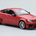 Mercedes C63 AMG W204 Black Series Piros GT Spirit 1:18 - image 4 of 6