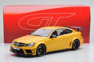 Mercedes C63 AMG W204 Black Series Arany GT Spirit 1:18 GT034 Gyanta – 6. kép a 6-ből