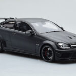 Mercedes C63 AMG W204 Black Series Matt Fekete GT Spirit 1:18 - image 4 of 6