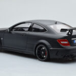 Mercedes C63 AMG W204 Black Series Matt Fekete GT Spirit 1:18 - image 5 of 6
