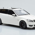 Mercedes C63 AMG S204 T-Model Fehér GT Spirit 1:18 - image 4 of 8