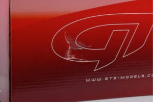 Mercedes C63 AMG S204 T-Model Fehér GT Spirit 1:18 GT147 Gyanta – 6. kép a 8-ből