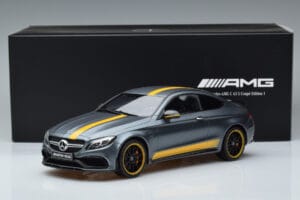 Mercedes C63S AMG C205 Coupe 1. Kiadás GT Spirit 1:18 B66965710 Gyanta – 6. kép a 6-ből