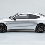 Mercedes C63S AMG C205 Coupe Ezüst GT Spirit 1:18 - image 3 of 6