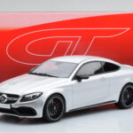 Mercedes C63S AMG C205 Coupe Ezüst GT Spirit 1:18 - image 6 of 6